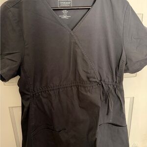 Cherokee Grey Workwear Maternity Scrub Top